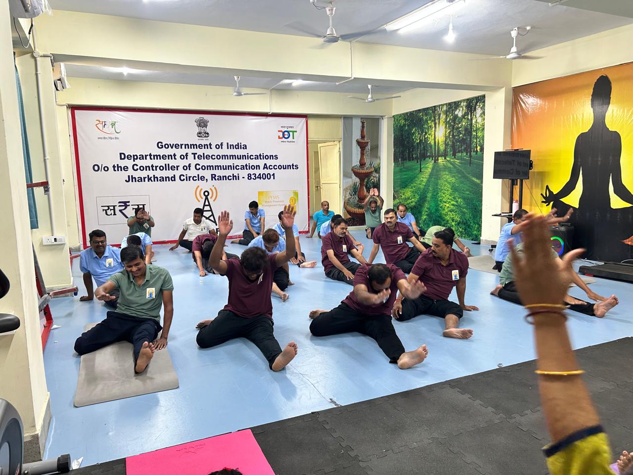 Celebrating International yoga Day 2026